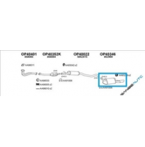 Opel Corsa 16v 94-*Escape Tras