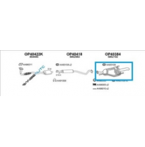 Opel Astra G 1.4 3v 98-*Silenc Tras