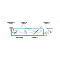 Opel Corsa 1.4i 16v 00-*Escape Del