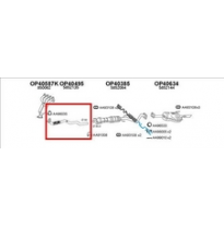 Opel Astra 1.8 00-*Tubo Delantero