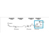 Peugeot 505 1.7 Gl 85-*Escape Tras