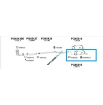 Peugeot 206 1.4 Kat 98-*Escape Tras