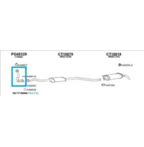 Peugeot 106 94-*Tubo Colector (1.4 D)