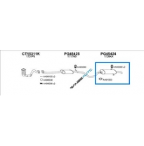 Peugeot 306 1.4/1.6 00-*Escape Tras