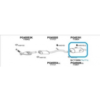 Peugeot 406 2.0 Hdi 98-*Escape Trasero