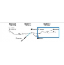 Renault 21 87-*Escape Tras (Gtx Nev)