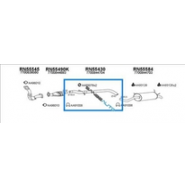 Renault Megane 96-*Tubo Interno(1.9d Kat