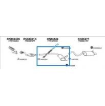 Renault Laguna 1.6i 16v 98-01*sil Intern