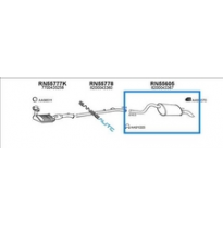 Renault Clio 1.4 02-*Escape Tras