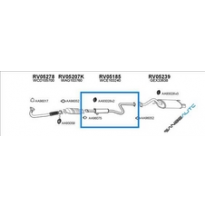 Rover 211/214/216 1.1/4/6*silen Del