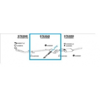 Seat Toledo 91-92*silenciador Medio (1.6)