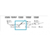Seat Toledo 91-*Tubo Intermedio (1.6)