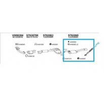 Seat Toledo 91-*Escape Tras (1.8)