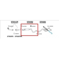 Seat Inca/Caddy 1.7/9 Sdi 95-*Silencioco Interno