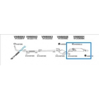 Vw Golf 1.3/6 85-91*silencioso Tras