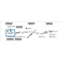 Vw Golf 1.1 79-*Tubo Colector