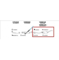 Vw Jetta C Cl 1.3/1.6*silencioso Tras