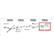 Vw Passat 85-88 *Escape Tras