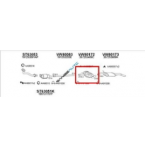 Vw Passat 1.8 88-*Escape Medio