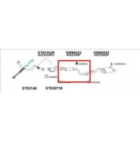 Vw Caddy/Inca 95-*Escape Del