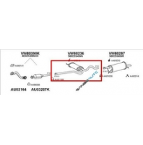 Vw Passat 1.8i Kat 96-*Sil Del