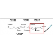 Vw Golf 1.4 16v 97-*Escape Tras