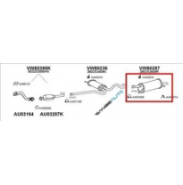 Vw Passat 1.8/1.9td 96-*Escape Tras