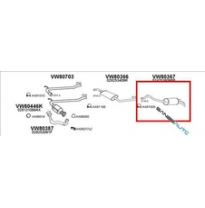 Vw Transporter Iv 96-03*silencioso Trasero