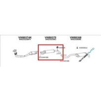 Vw Polo Coupe 1.4 96-*Escape Interno