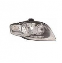 Audi A4 04-*Faro Dch C/R Ele H7/H7 Piloto Blanco