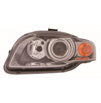Audi A4 04-*Faro Izq Con Regulacion Electrica D1s (Xenon) Con Piloto Amarillo