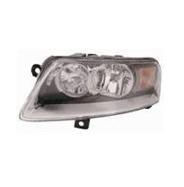 Audi A6 09-*Faro Izquierd. Con Regulacion Elect (Interior Negro) H7/H15