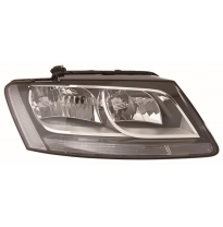 Audi Q5 08-*Faro Dch Con Regulacion Electrica (Con Motor) Interior Negro H7