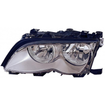 Bmw E46 01-*Faro Izq C/Reg (Int Cromado) (4p)