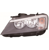 Bmw X3 11-*Faro Izq Con Regulacion Electrica (Con Motor) Interior Negro H7/H7