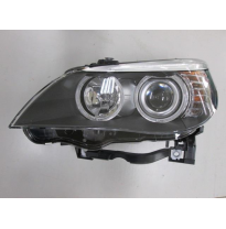 Bmw S/5 E60/E61 07-*Faro Izq Con Regulacion Electrica Con Motor Led (Interior Negro) H7/H7