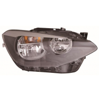 Bmw S/1 F20/F21 12-*Faro Dch Con Regulacion Electrica (Con Motor) Interior Negro H7/H7