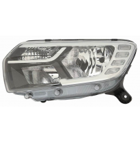 Dacia Sandero/Logan 2017.01-*Faro Izq Con Regulacion Electrica (H7/H7/Py21w/Led)
