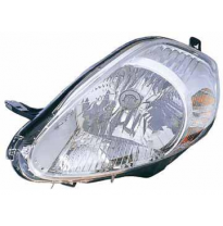 Fiat Grande Punto 08-*Faro Dch Con Regulac. El Int/Cromado