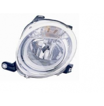 Fiat 500 07-*Faro Izq Con Regulacion Electrica H7