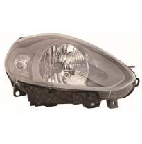 Fiat Punto Evo 09-*Faro Dch Electrico Con Motor (Negro)