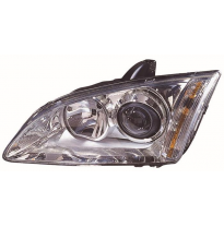 Ford Focus 04-*Faro Izq Con Regulacion Electrica(Interior Claro) Afs