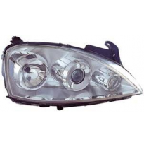 Opel Corsa 03-*Faro Dch C/R Electrica (Con Lupa)