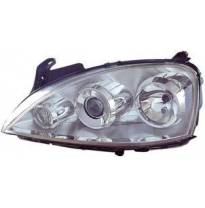 Opel Corsa 03-*Faro Izq C/R Electrica (Con Lupa)