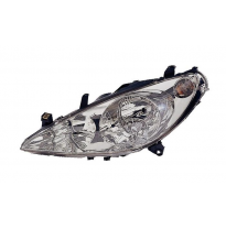 Peugeot 307 01-*Faro Izq Con Regulac. Electr. C/Agujer Antiniebla