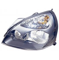 Renault Clio 01-*Faro Izq C/Reg Electrico (Interior Negro)