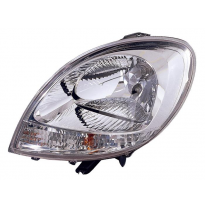 Renault Kangoo 02-*Far Izq Con Regulac. El(Inter/Blan)