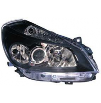 Renault Clio 05-*Faro Dch Con Reg.Electr(Interior Oscuro)H7/H7