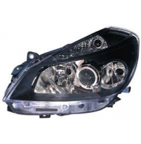 Renault Clio 05-*Faro Izq Con Reg.Electr(Interior Oscuro)H7/H7