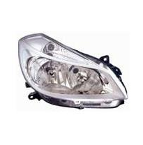 Renault Clio 05-*Faro Dch Con Regulacion Electrica(Interior Cromado) Con Motor